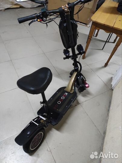 Самокат взрослый электрический бу
