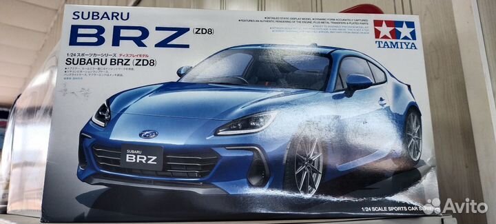 Сборная модель автомобиля subaru BRZ