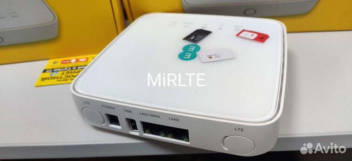 Роутер Alcatel HH70 CAT 7 + Симкарты Безлимит