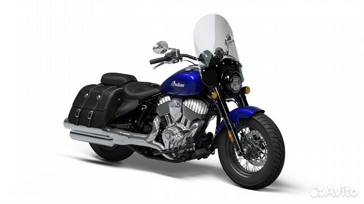 Indian Super Chief Limited цвет Spirit Blue Metall