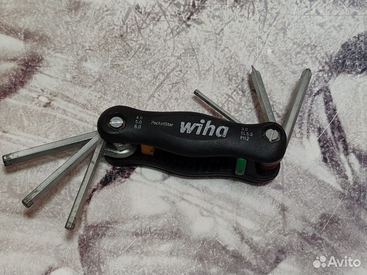 Набор ключей 351 PK6X Pocketstar. Klein Wiha