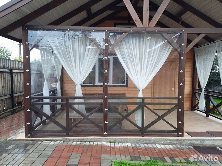 Мягкие и гибкие окна для террас