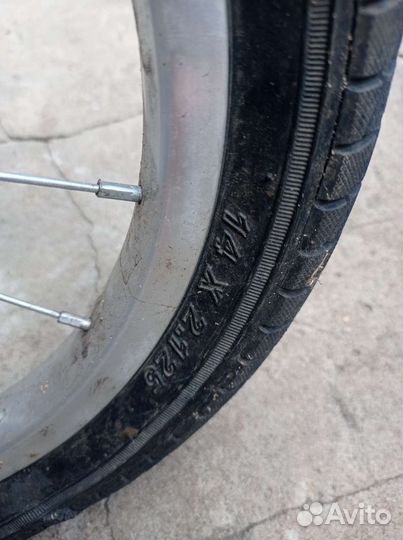 Детский велосипед диаметр колес 14