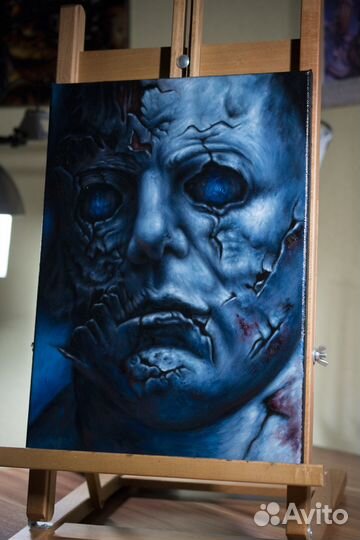 Картина маслом Michael Myers, Halloween