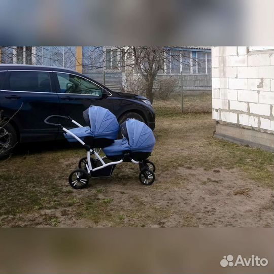 Коляска bebetto 42 Comfort, цвет 02(джинса) Польша