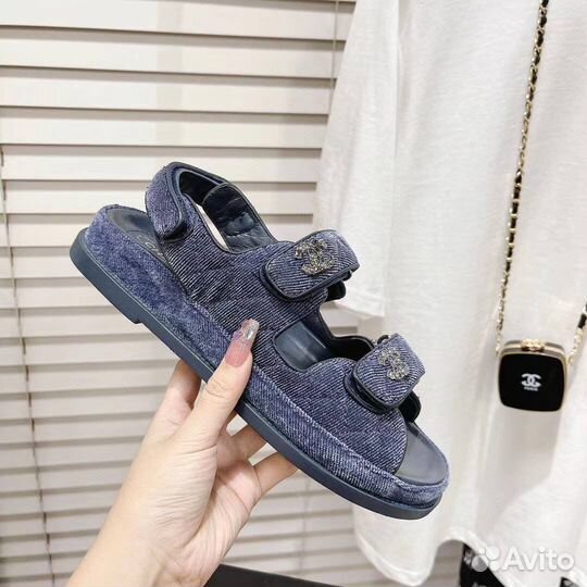 Босоножки chanel