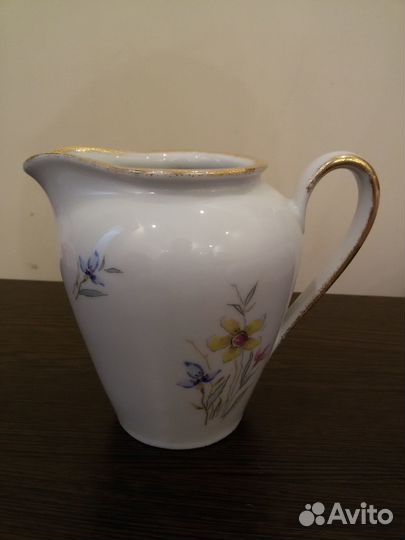 Молочник фарфоровый гдр