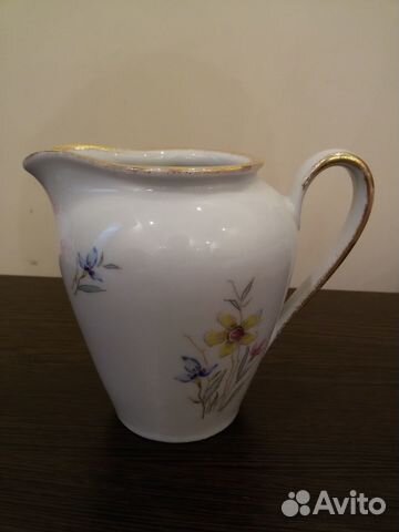 Молочник фарфоровый гдр