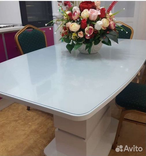 Клеёнка прозрачна силиконовая в ассортименте н0898