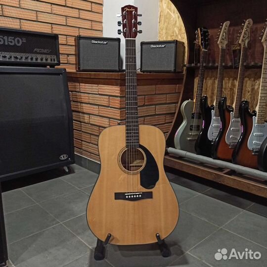 Акустическая гитара Fender CD-60S NAT China 2010s