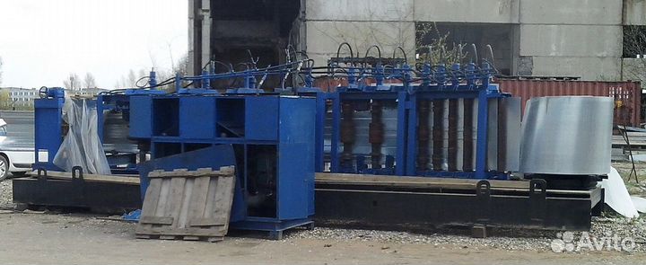 Станок для бескаркасных арочных ангаров