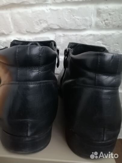 Полуботинки мужские натуральная кожа