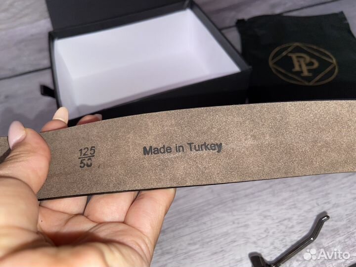 Новый Ремень мужской натуральная кожа