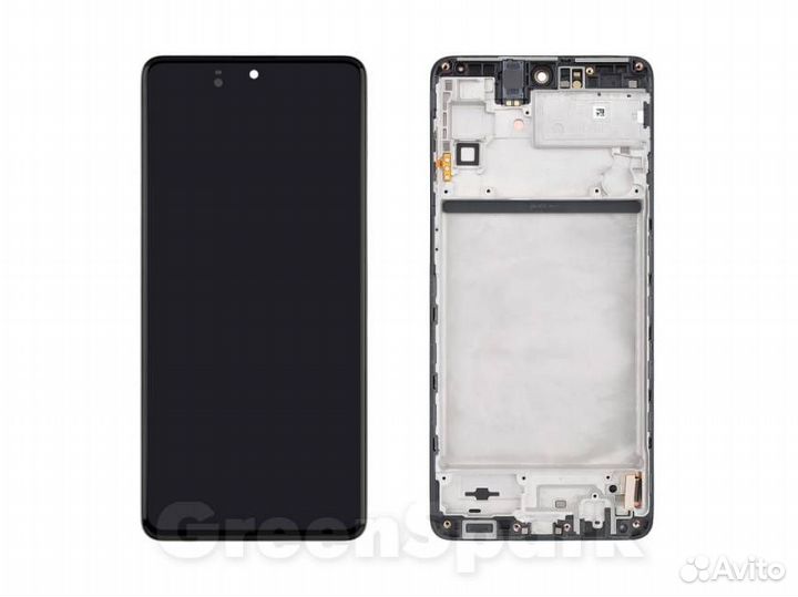 Дисплей для Samsung M515F Galaxy M51 2020 в рамке