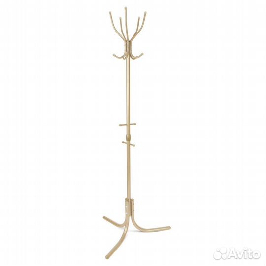 Вешалка напольная 600*600*1800 мм светло-золотой H