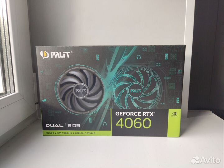 Видеокарта Palit RTX 4060 Dual 8GB