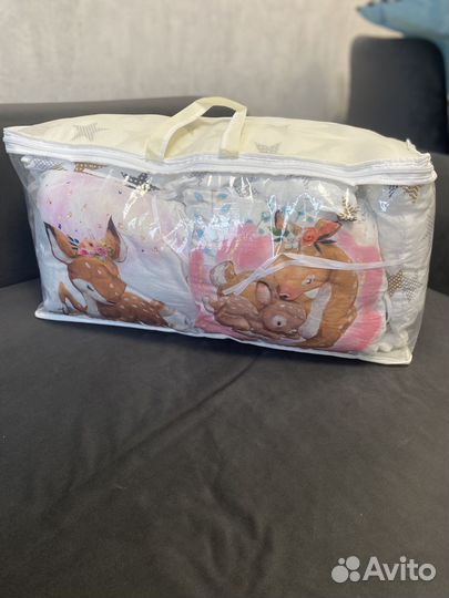 Бортики в детскую кроватку