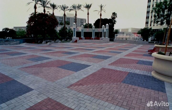 Тротуарная плитка от завода Поревит