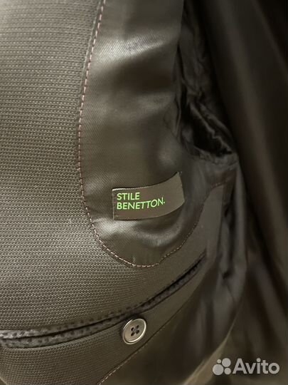 Пиджак мужской benetton