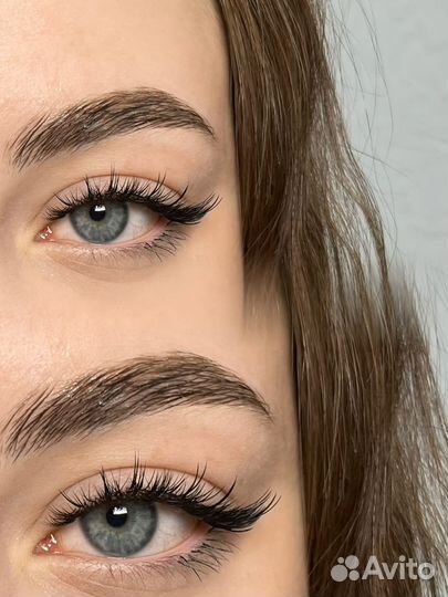 Наращивание ресниц и ламинирование