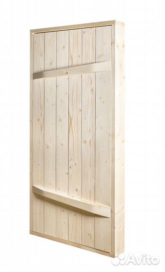 Двери для бани из массива