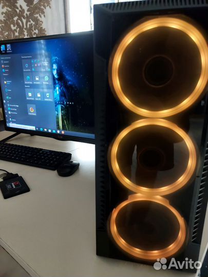 Игровой компьютер с видеокартой 8гб I5/RX580 8GB