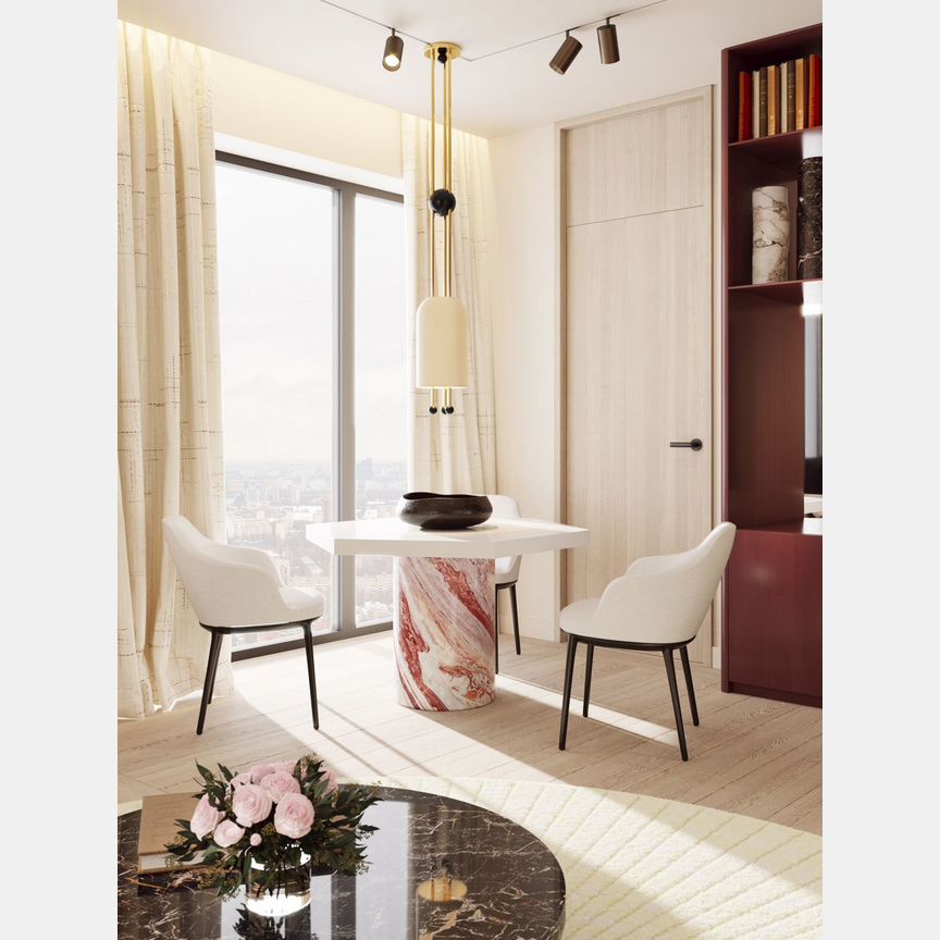 3-к. квартира, 84 м², 18/36 эт.