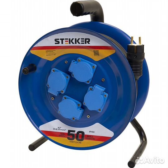 Удлинитель на катушке Stekker 