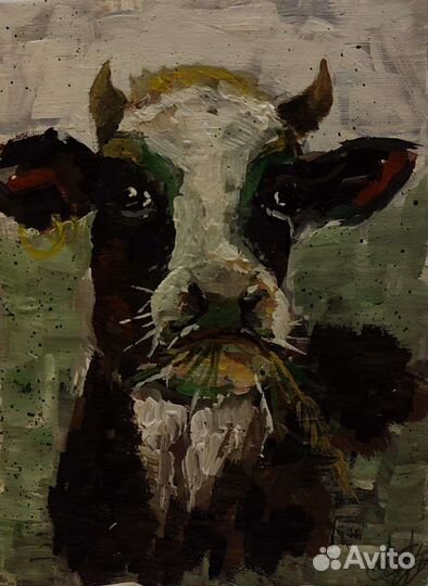 Картина.Гуашь.Холст