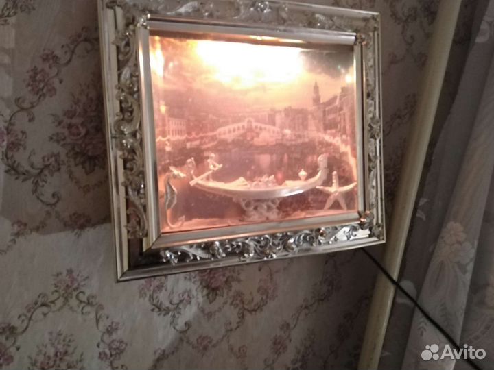 Картина СССР с подсветкой