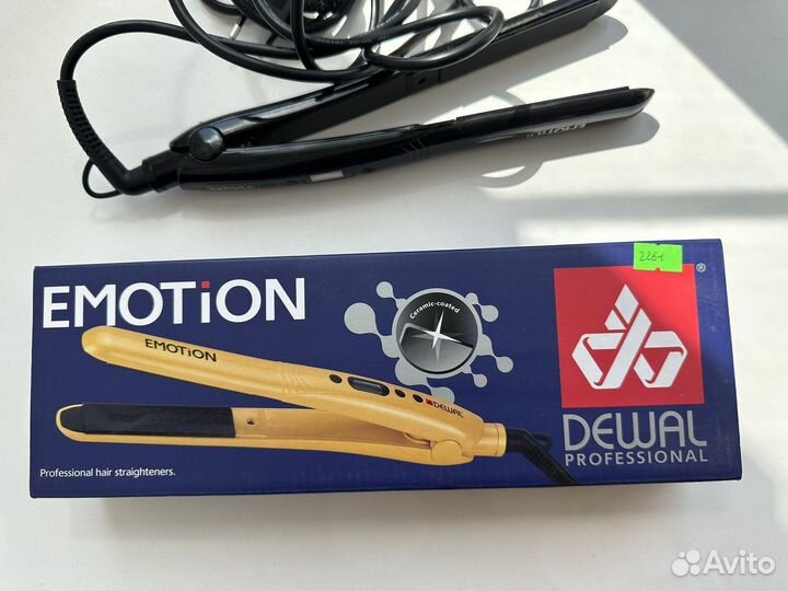 Утюжок Щипцы для выпрямления волос dewal emotion