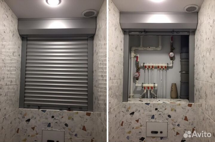 Рольставни сантехнические