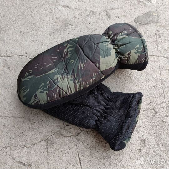 Варежки зимние камуфляж