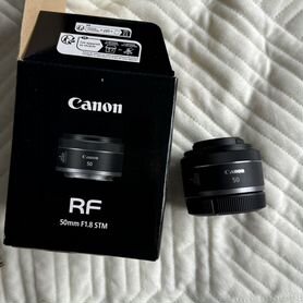 Обтектив canon RF 50 mm 1.8