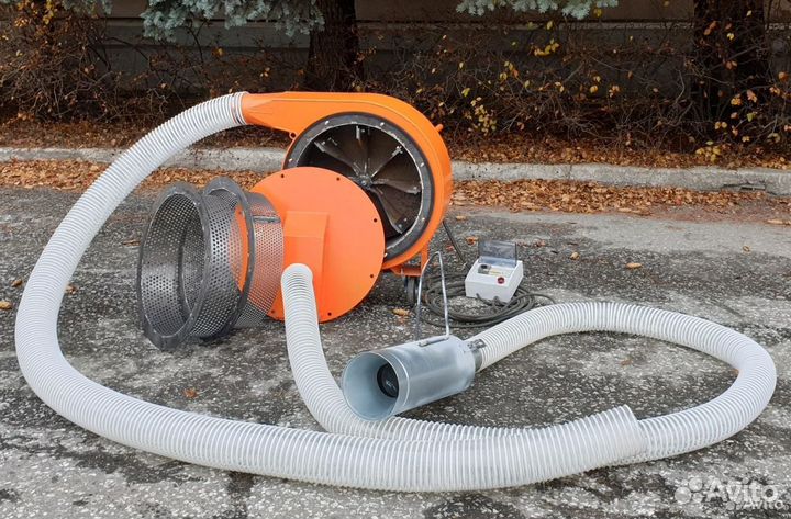 Зернодробилка 4кВт (380В) для зерна и сена