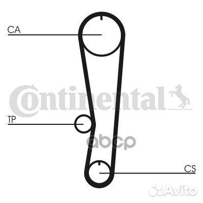 Ремень грм suzuki wagon R 00- 1.0-1.3 CT895