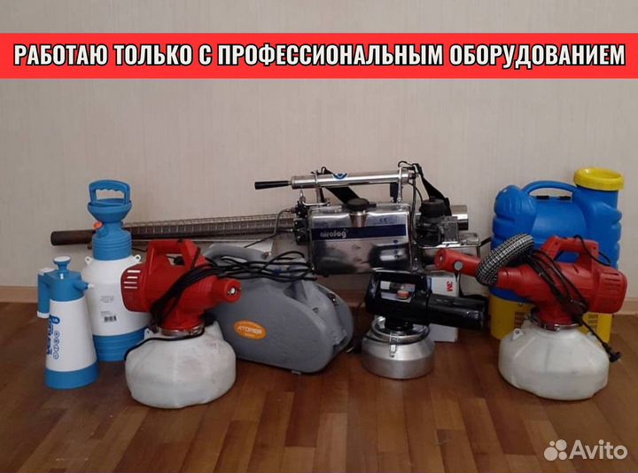 Уничтожение тараканов / Дезинфекция