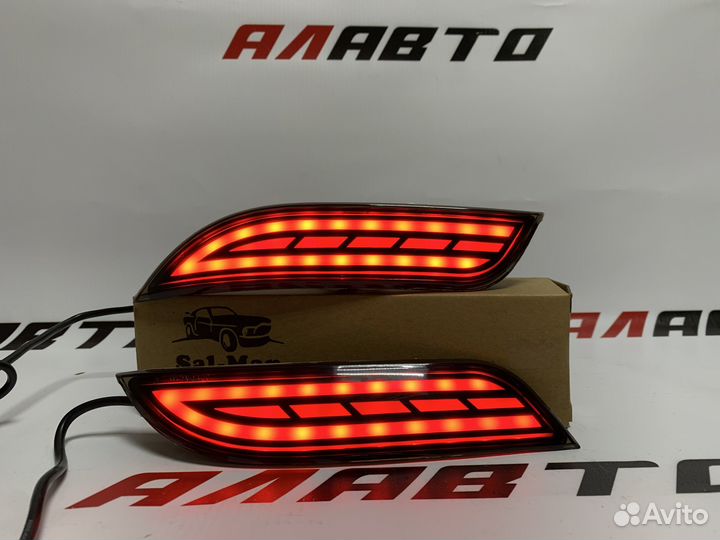 Катафоты бампера LADA Priora 2 (Диод) Sal-Man