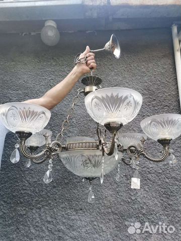 Люстра потолочная. Новая