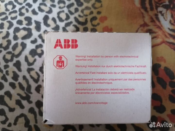 Автоматический выключатель abb 3 полюсной S203C25
