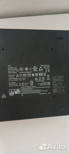 Мини пк Dell OptiPlex 3000 неттоп