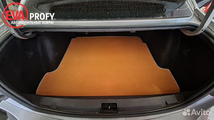 Eva коврики 3D на renault fluence салон и багажник