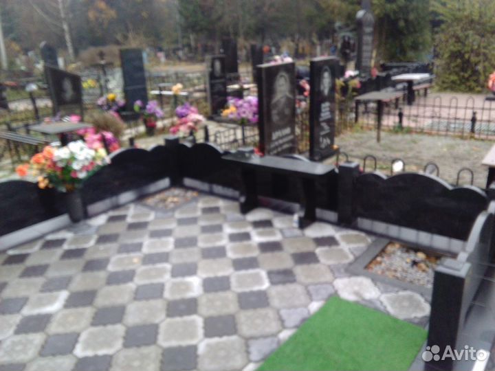 Благоустройства могильных захоронений