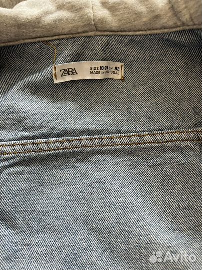 Джинсовка детская унисекс Zara 86