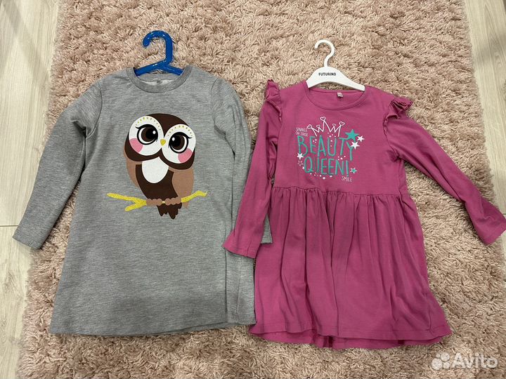 Вещи пакетом для девочки 116-122