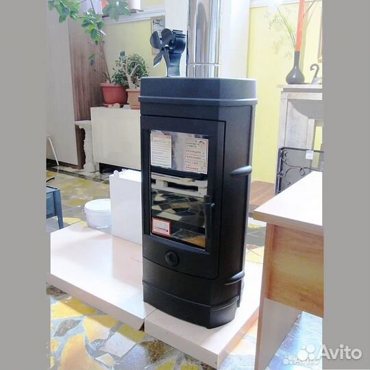 Чугунная печь-камин Марсель 14 Франция