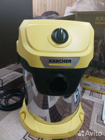 Хозяйственный пылесос karcher wd 3