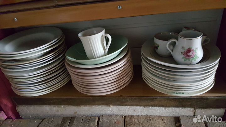 Посуда СССР разная