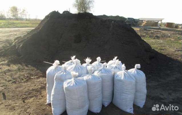 Чернозем в мешках