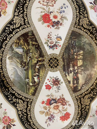 Поднос старинный